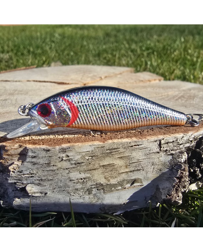 Wobler GERMINA Smelt 5cm 4.1g Silver Trout