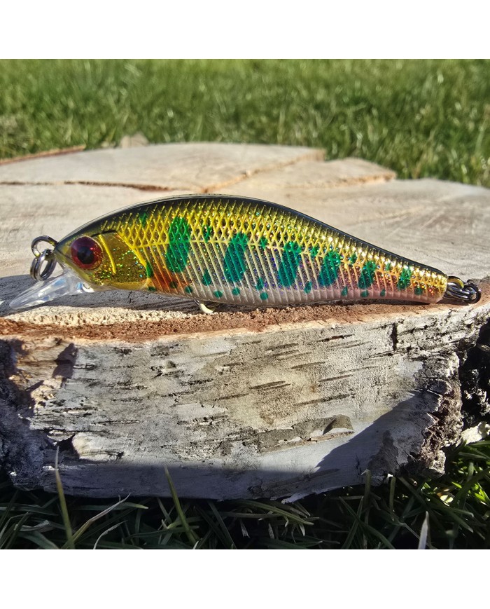 Wobler GERMINA Smelt 5cm 4.1g Green Trout