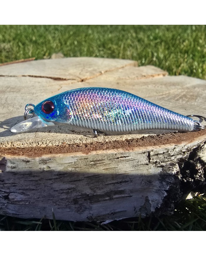 Wobler GERMINA Smelt 5cm 4.1g Blue Minnow