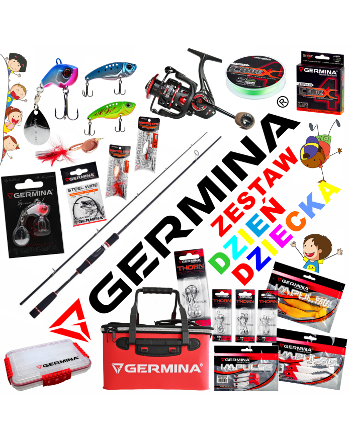 Zestaw Wędkarski Spinningowy Dzień Dziecka Zestaw Wędkarski Spinningowy Dzień Dziecka