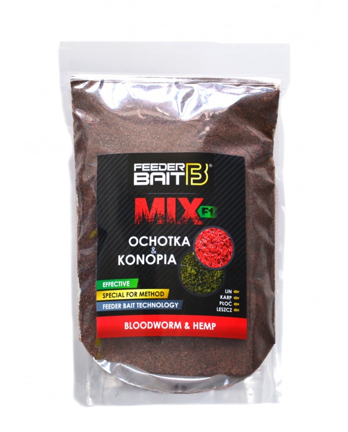 Method Mix FEEDER BAIT Mix 800g - F1 Ochotka & Konopia