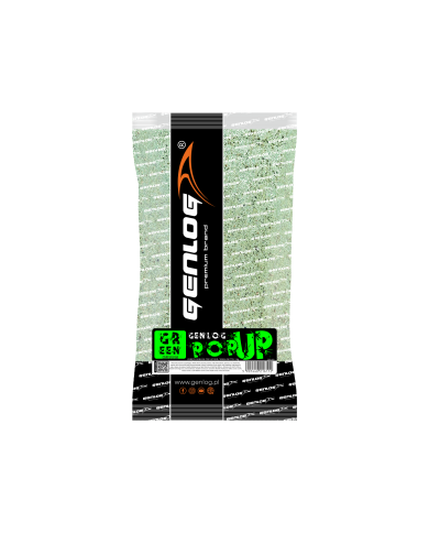 Zanęta GENLOG POP-UP Green 1kg Lin / Karaś / Złoty Karaś Zanęta GENLOG POP-UP Green 1kg Lin / Karaś / Złoty Karaś
