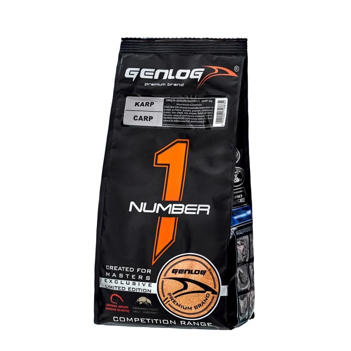 Zanęta GENLOG Number 1 - Karp 1kg