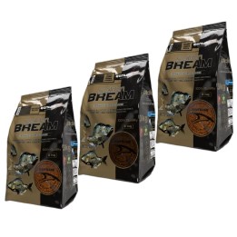 Zestaw zanęt GENLOG Golden Bream 3x3kg: Brasem Belge, Leszcz Rzeka, Leszcz Czarny Piernik/Cynamon