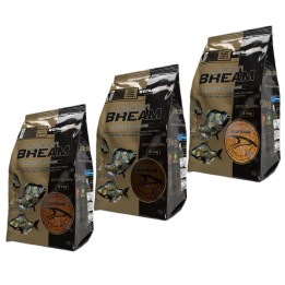 Zestaw zanęt GENLOG Golden Bream 3x3kg: Melasa, Leszcz Wanilia, Leszcz Czarny Piernik/Cynamon