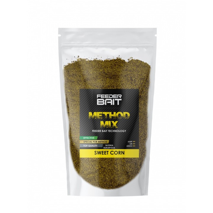 Method Mix FEEDER BAIT 800g - Sweet Corn