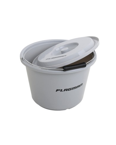 Wiadro z pokrywą FLAGMAN 12L Wiadro z pokrywą FLAGMAN 12L