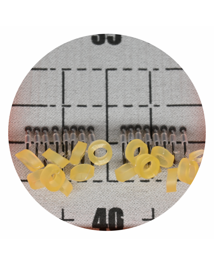 Przypony GENLOG Ready Rig z Gumką 38cm - Hak 16 Żyłka 0.18mm - op. 16 szt. Przypony GENLOG Ready Rig z Gumką 38cm - Hak 16 Żyłka 0.18mm - op. 16 szt.