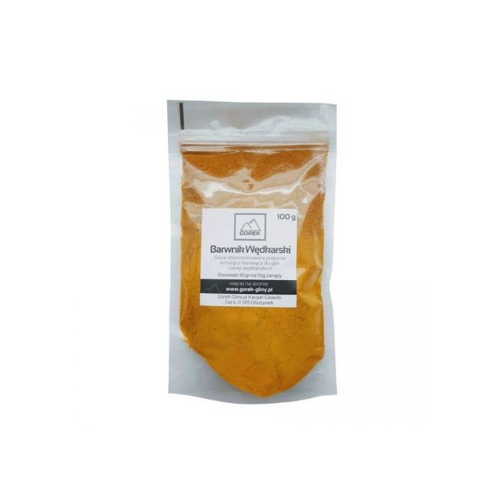 Barwnik Górek-Gliny 100g – Żółty