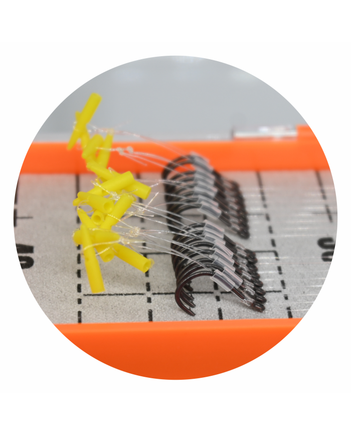 Przypony GENLOG Ready Rig PushStop 38cm - Hak 12 Żyłka 0.22mm - op. 16 szt. Przypony GENLOG Ready Rig PushStop 38cm - Hak 12 Żyłka 0.22mm - op. 16 szt.