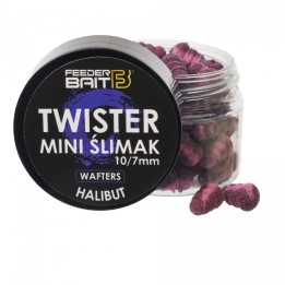 Twister Mini Ślimak Wafters FEEDER BAIT - Halibut