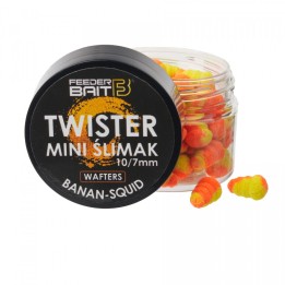 Twister Mini Ślimak Wafters FEEDER BAIT - Banan & Squid