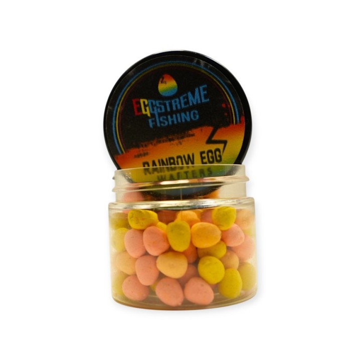 Wafters EGGSTREME FISHING Rainbow Egg (wyprane) 8x7mm 50ml