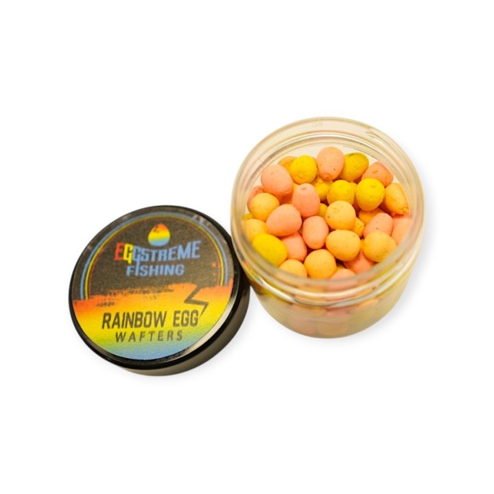 Wafters EGGSTREME FISHING Rainbow Egg (wyprane) 8x7mm 50ml