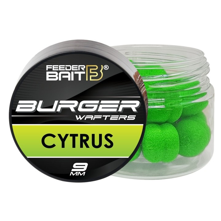 Burger Wafters FEEDER BAIT Cytrus 9mm