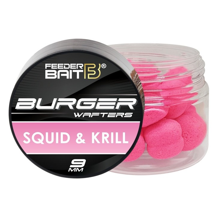 Burger Wafters FEEDER BAIT Squid & Krill 9mm
