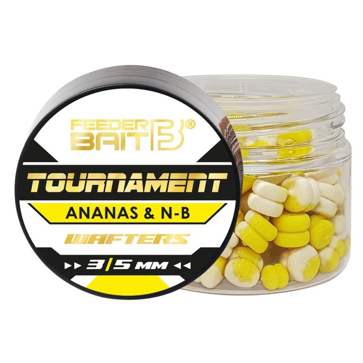 Przynęta FEEDER BAIT Tournament Wafters 3/5mm - Ananas & N-B