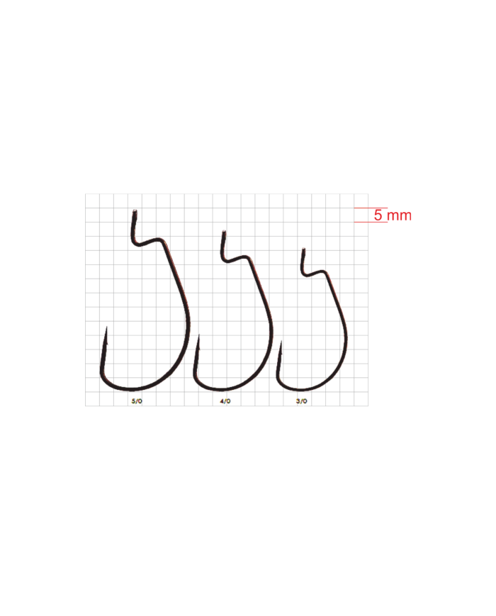 Haczyki GERMINA EWG Offset roz. 3/0 - op. 5 szt.