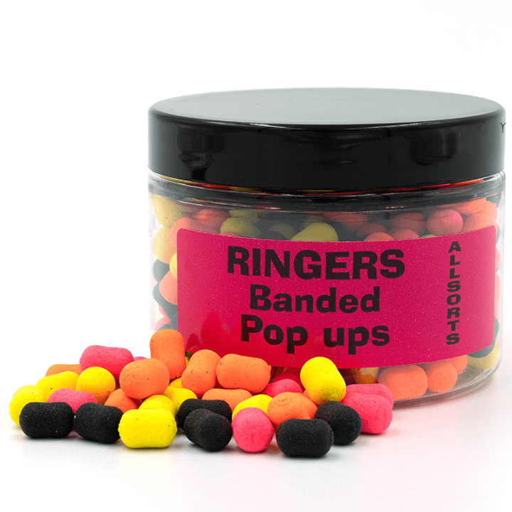 Dumbells RINGERS Banded Allsorts Pop-Ups 6mm
