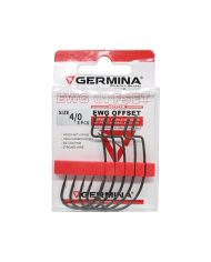 Haczyki GERMINA EWG Offset roz. 3/0 - op. 5 szt.