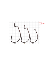 Haczyki GERMINA EWG Offset roz. 5/0 - op. 5 szt.