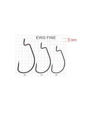 Haczyki GERMINA EWG Fine roz. 4/0 - op. 5 szt.