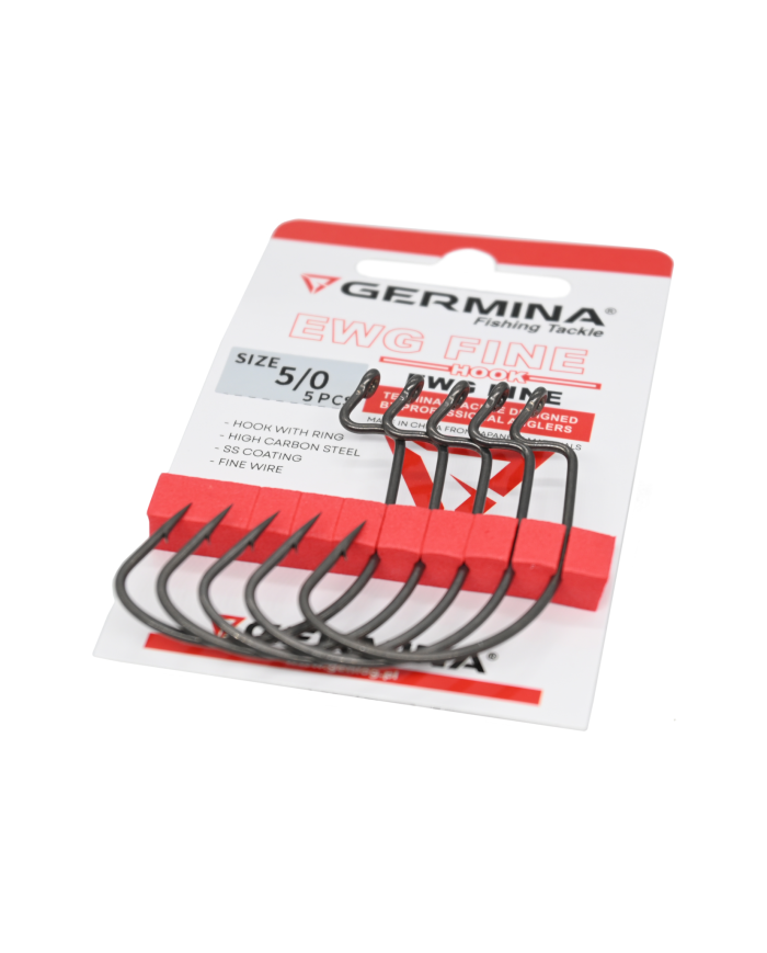 Haczyki GERMINA EWG Fine roz. 5/0 - op. 5 szt.