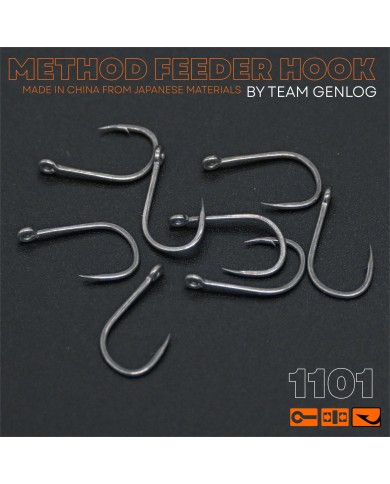 Haczyki Method Feeder GENLOG - roz. 6 - op. 8 szt. - Classic Boilie Haczyki Method Feeder GENLOG - roz. 6 - op. 8 szt. - Classic Boilie