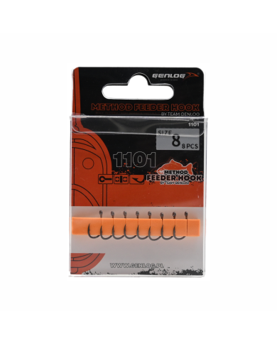 Haczyki Method Feeder GENLOG - roz. 8 - op. 8 szt. - Classic Boilie Haczyki Method Feeder GENLOG - roz. 8 - op. 8 szt. - Classic Boilie
