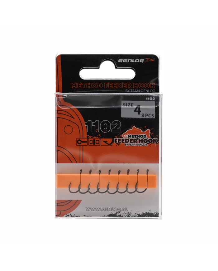 HACZYKI METHOD FEEDER 4, 8 szt, Chinu ring matt