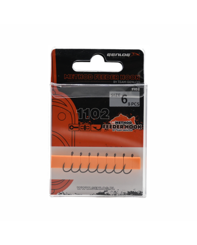 HACZYKI METHOD FEEDER 6, 8 szt, Chinu ring matt