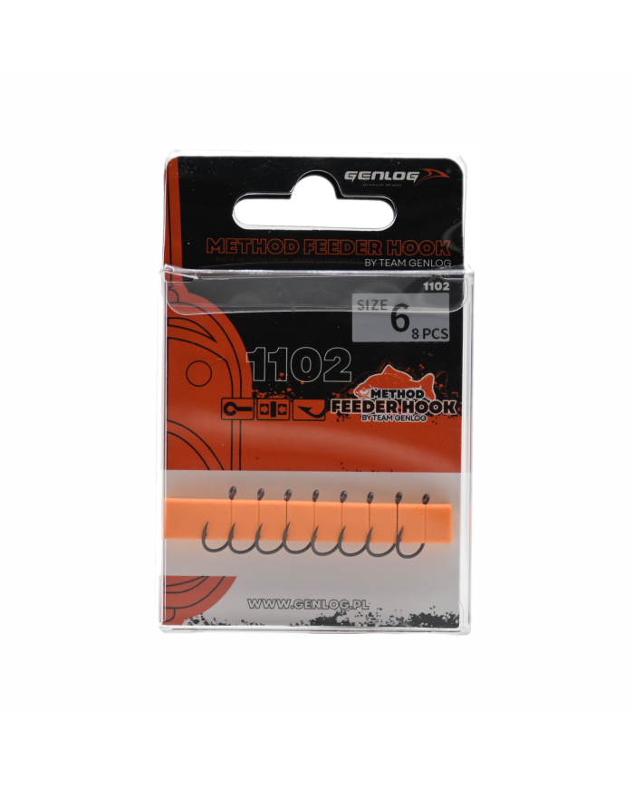 HACZYKI METHOD FEEDER 6, 8 szt, Chinu ring matt