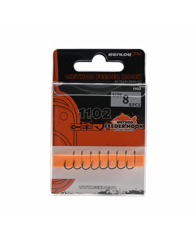 HACZYKI METHOD FEEDER 8 ,8 szt, Chinu ring matt