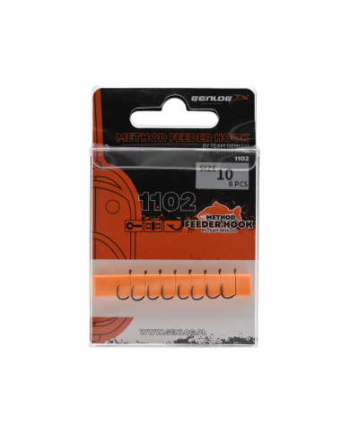 HACZYKI METHOD FEEDER 10, 8 szt, Chinu ring matt