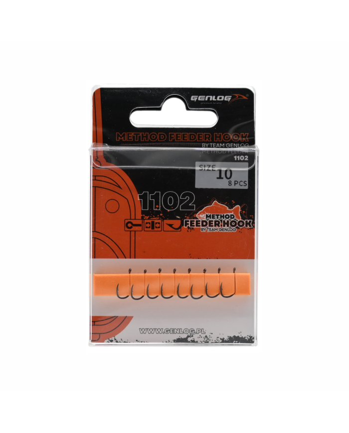 HACZYKI METHOD FEEDER 10, 8 szt, Chinu ring matt