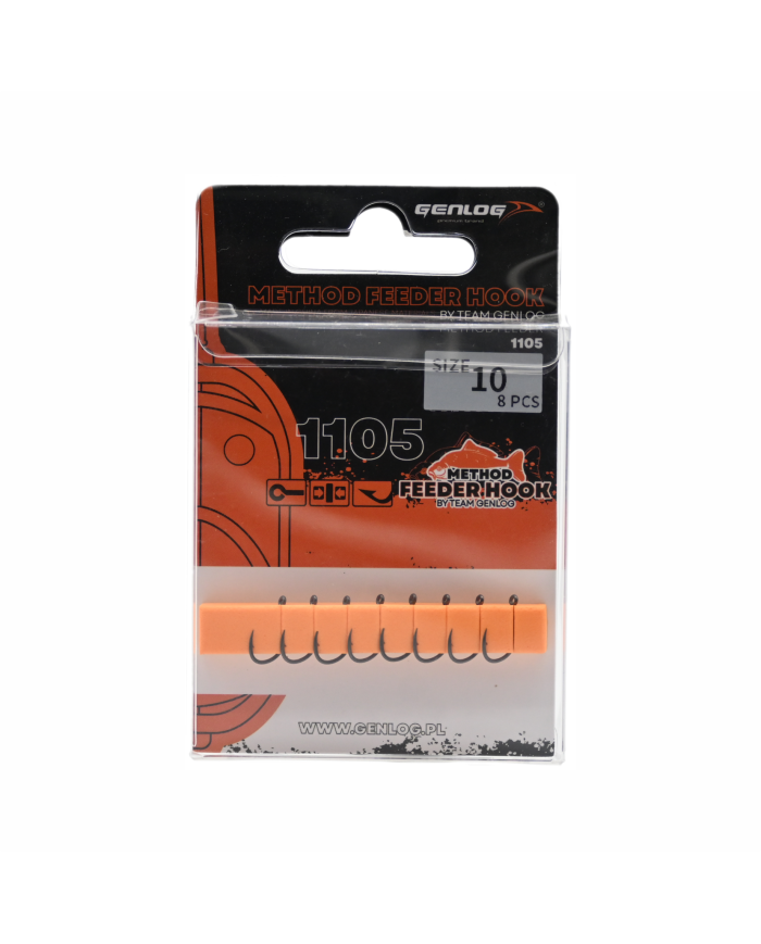 HACZYKI METHOD FEEDER 10, 8 szt, Iseame ring matt