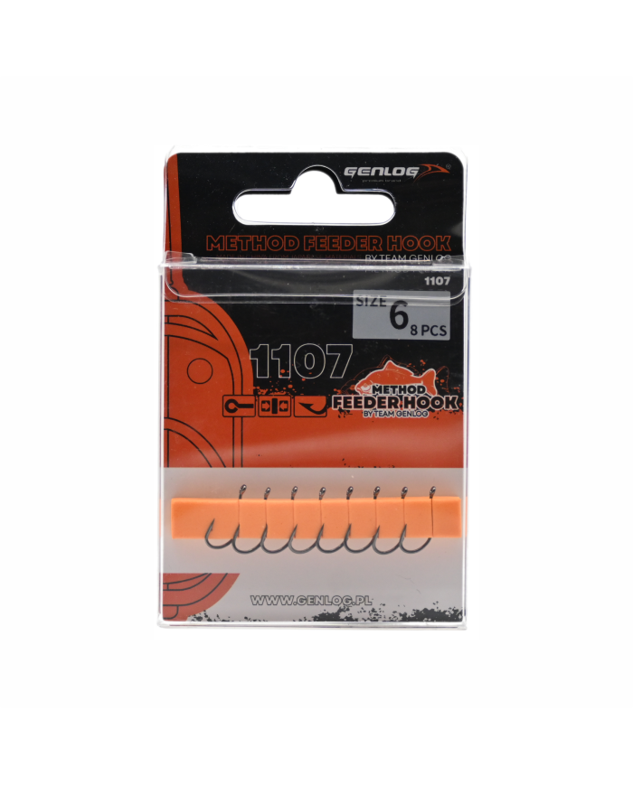 Haczyki Method Feeder GENLOG - roz. 6 - op. 8 szt. - Maruseigo Ring Mat Haczyki Method Feeder GENLOG - roz. 6 - op. 8 szt. - Maruseigo Ring Mat