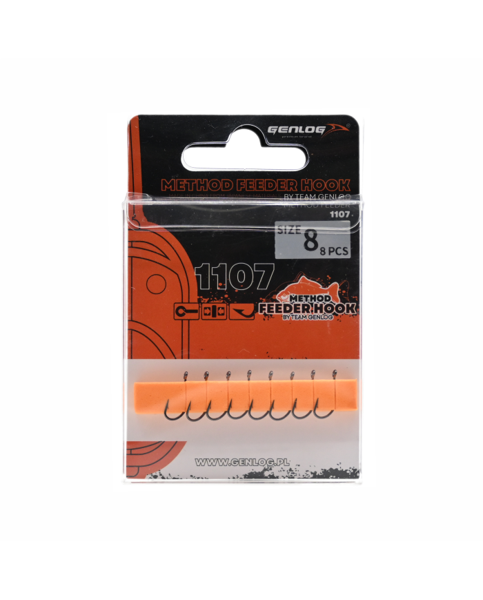 Haczyki Method Feeder GENLOG - roz. 8 - op. 8 szt. - Maruseigo Ring Mat Haczyki Method Feeder GENLOG - roz. 8 - op. 8 szt. - Maruseigo Ring Mat