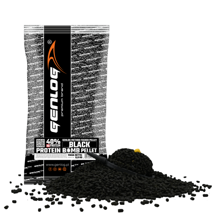 Pellet GENLOG Protein Bomb Black 2mm 800g