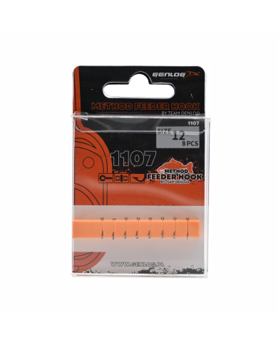 Haczyki Method Feeder GENLOG - roz. 12 - op. 8 szt. - Maruseigo Ring Mat Haczyki Method Feeder GENLOG - roz. 12 - op. 8 szt. - Maruseigo Ring Mat