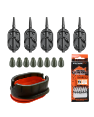 ZESTAW 5x Podajnik GENLOG 30g 8x Szybkozłączka + FOREMKA + PRZYPONY ZESTAW 5x Podajnik GENLOG 30g 8x Szybkozłączka + FOREMKA + PRZYPONY