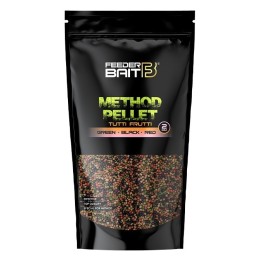 Pellet FEEDER BAIT Tutti Frutti 2mm - Green & Black & Red