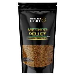 Pellet FEEDER BAIT 2mm - Ananas & Kwas Masłowy