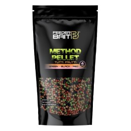 Pellet FEEDER BAIT Tutti Frutti 4mm - Green & Black & Red