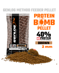 Pellet GENLOG Protein Bomb Brown 2mm 800g Pellet GENLOG Protein Bomb Brown 2mm 800g
