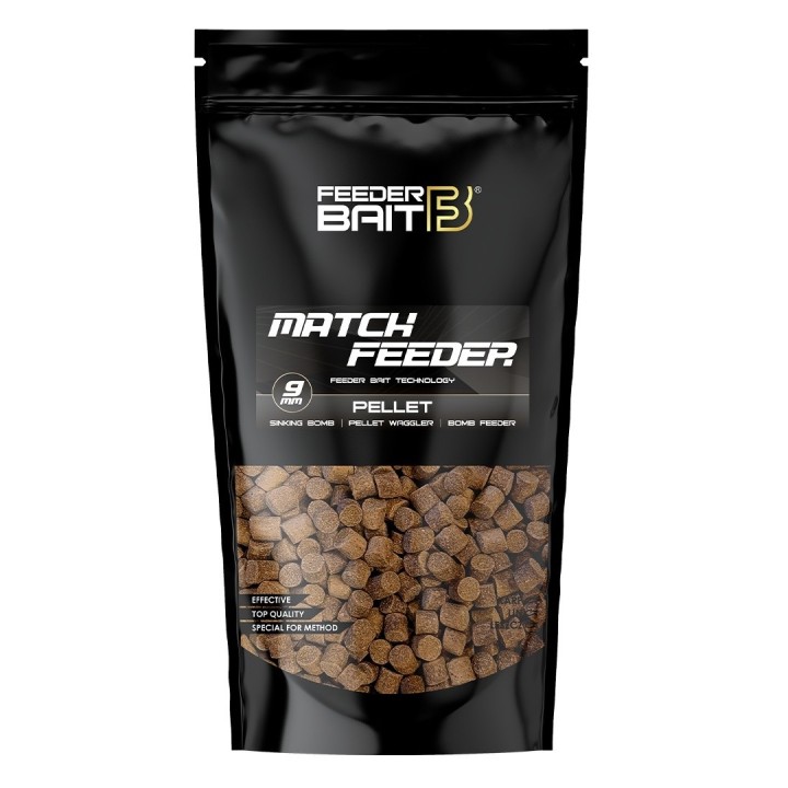 Pellet FEEDER BAIT Match 9mm 800g - Jasny