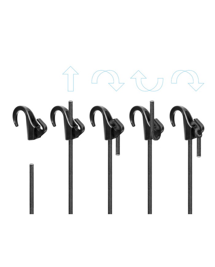 Wielofunkcyjne Paski DELPHIN Fixer 60cm - 2 szt.