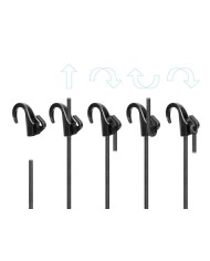 Wielofunkcyjne Paski DELPHIN Fixer 60cm - 2 szt.