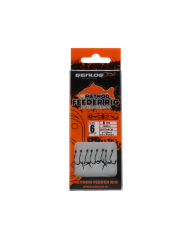 Przypony Method Feeder Rig z Igłą GENLOG hak 6 żyłka 0,28mm 8cm