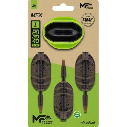 Zestaw Koszyków MIKADO Q.M.F MFX 20+30+40g+Foremka L Method Feeder